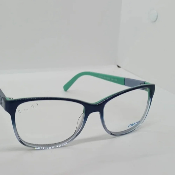 NWT WOMEN'S OWP EYEGLASS FRAMES 4023 GRAY TEAL - Picture 2 of 4